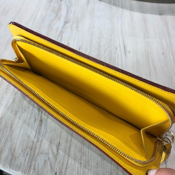 Louis Vuitton Yellow Insolite Wallet - Picture 7 of 10